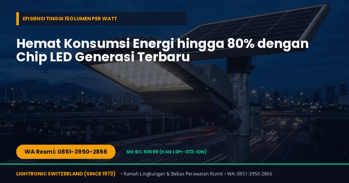 Spesifikasi Produk Lightronic Standar SNI di Jakarta Utara