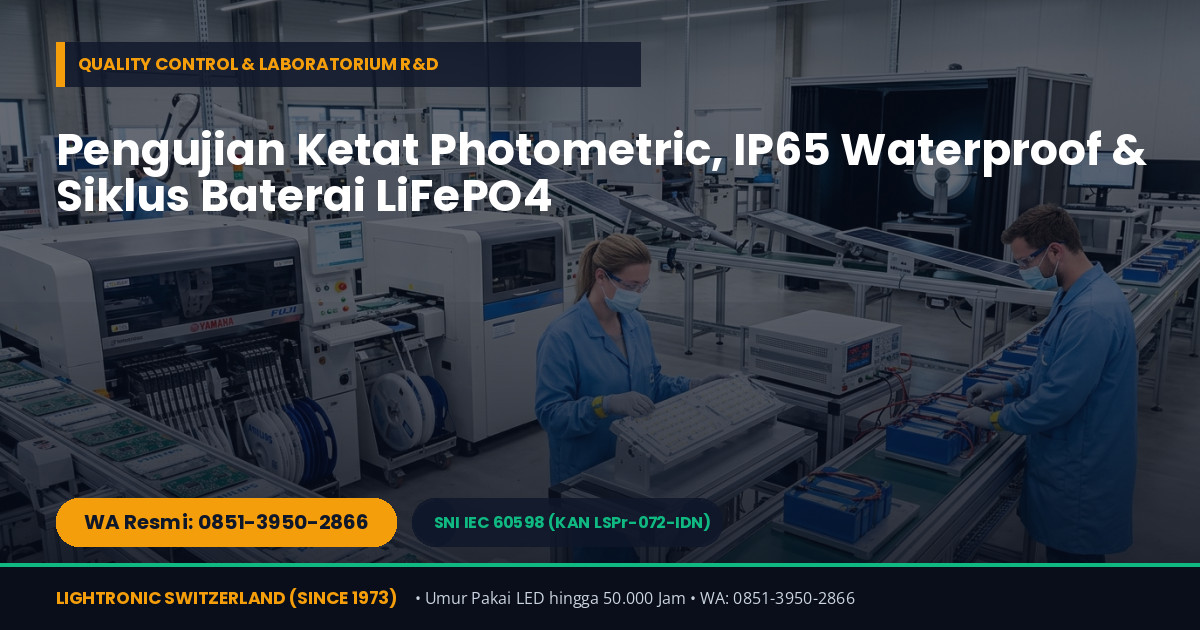 Pengiriman & Pengadaan Lampu LED dan PJU Surya di Banjarmasin