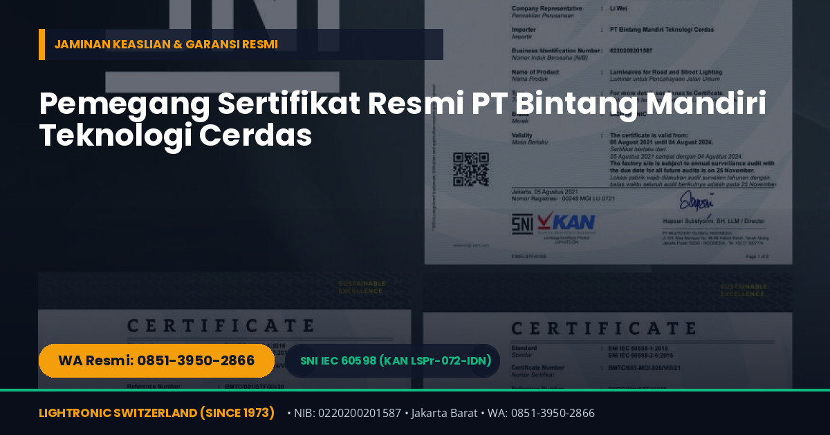Pengiriman & Pengadaan Lampu LED dan PJU Surya di Jakarta Pusat