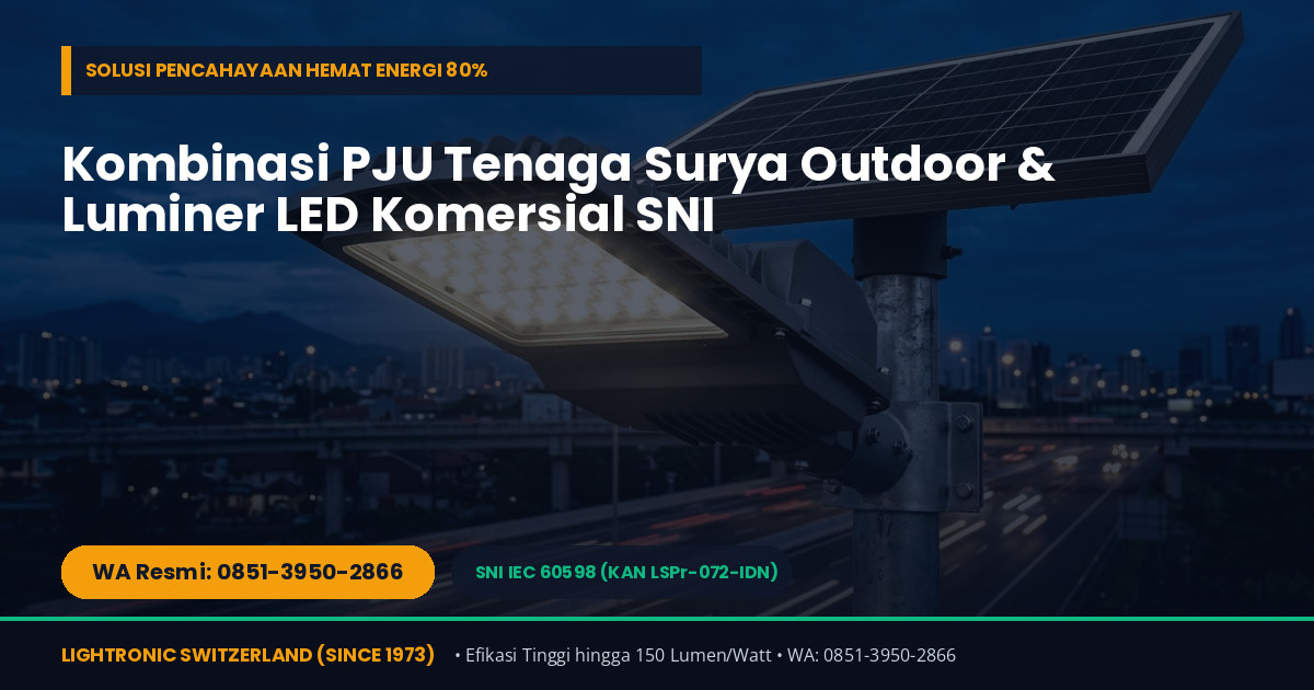 Spesifikasi Produk Lightronic Standar SNI di Jakarta Timur